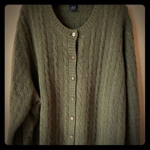 Cashmere Cardigan Sweater